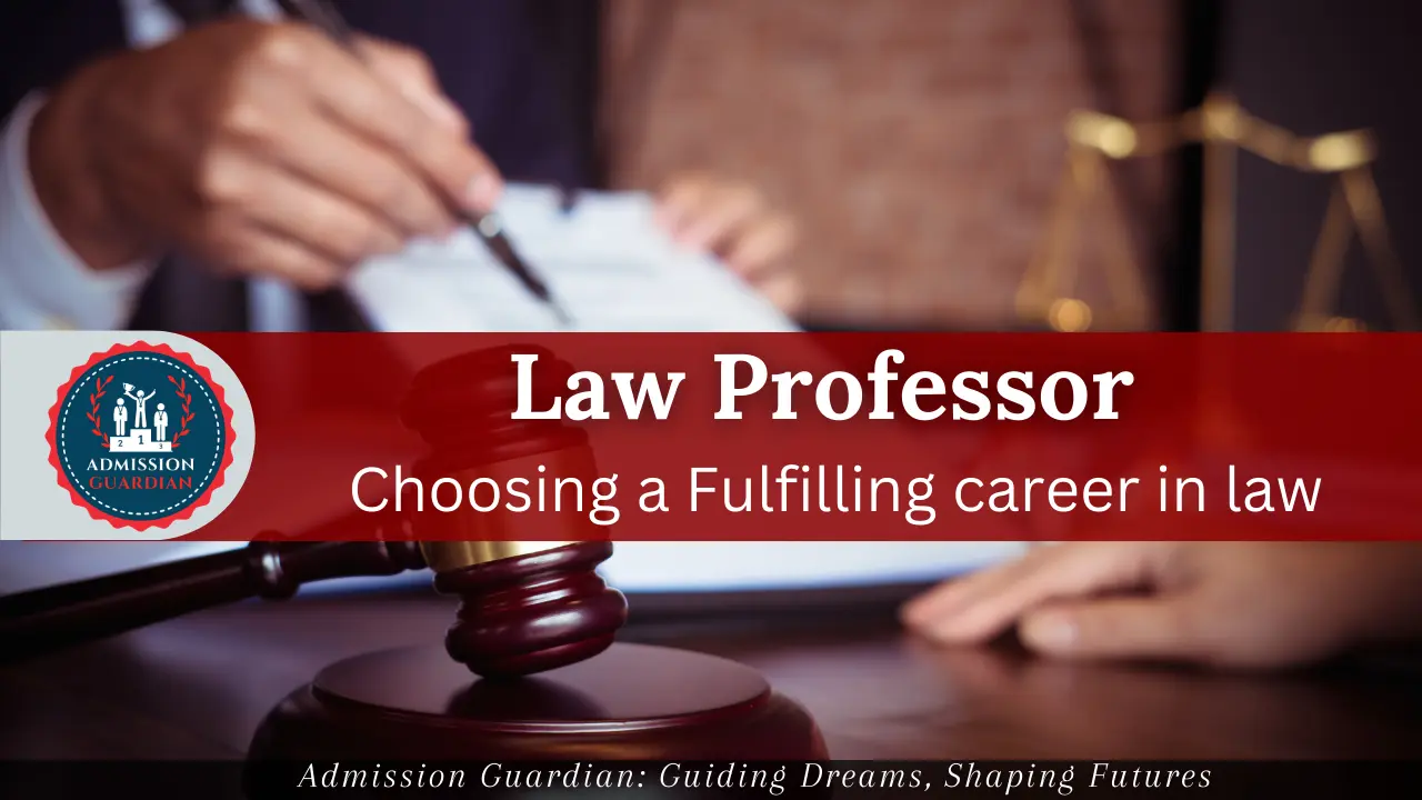 You are currently viewing  Law Professor as one of the top Career in Law